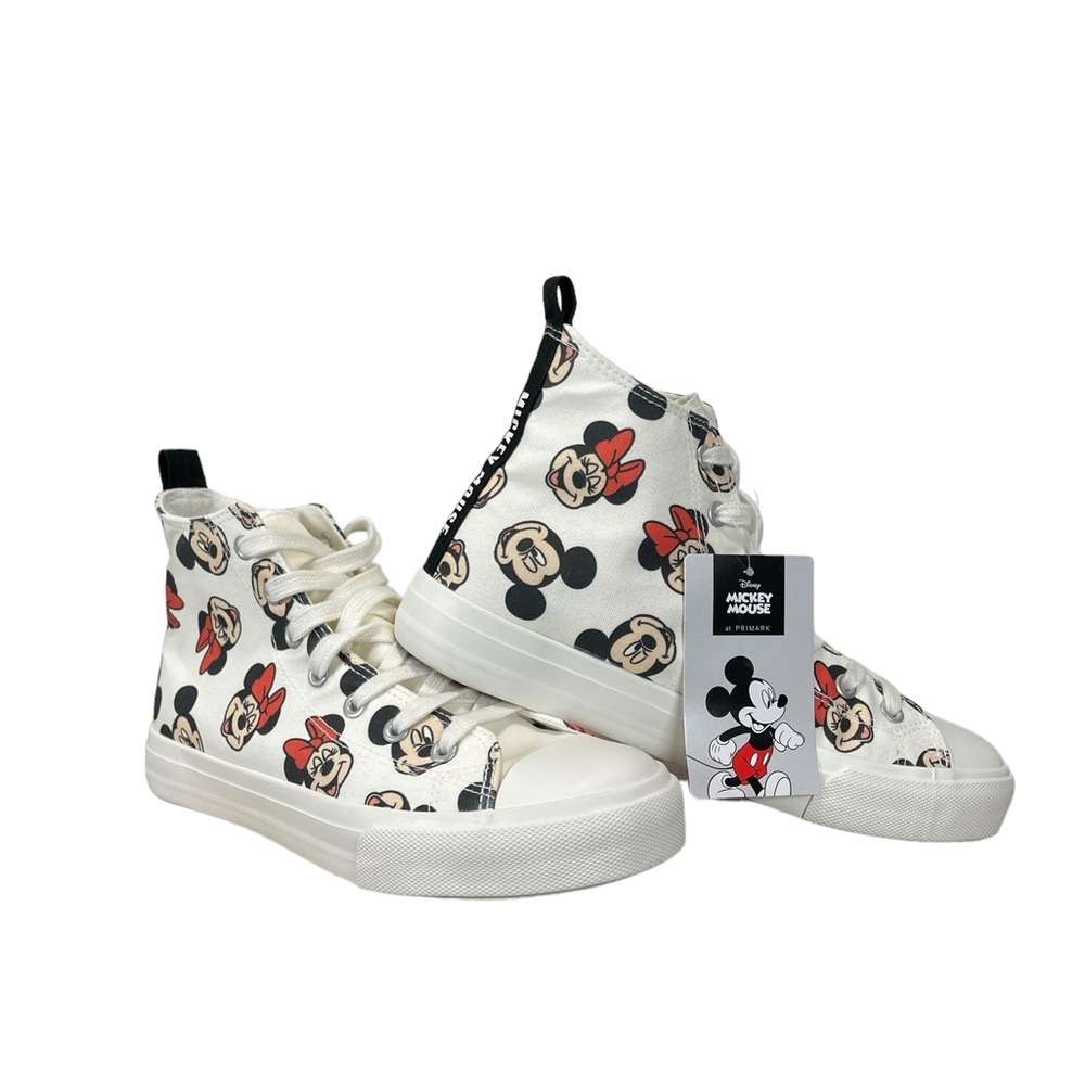 NTW Disney Mickey and Minnie Mouse High Top Sneaker